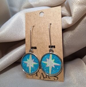 Hand painted earrings